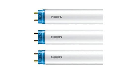 Philips 3er-Set 20-W-T8-LED-Röhrenlampe CorePro LEDtube, 2200 lm, kaltweiß, KVG/VVG, 150 cm