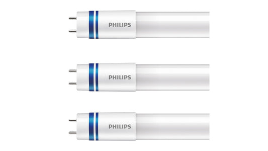 Philips 3er-Set 24-W-T8-LED-Röhrenlampe LEDtube UO InstatFit, 3700 lm, kaltweiß, EVG, 150 cm