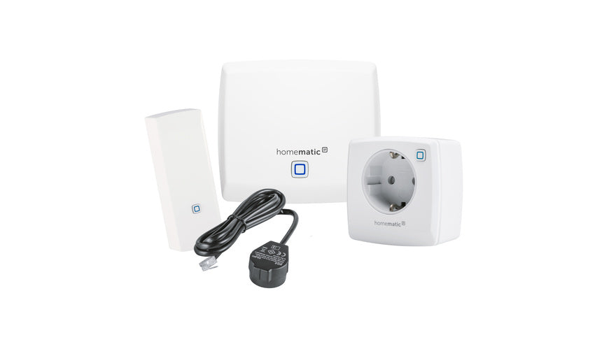 Homematic IP Set Energiemanagement mit Access Point, Schnittstelle für Smart Meter und Schalt-Mess-Steckdose