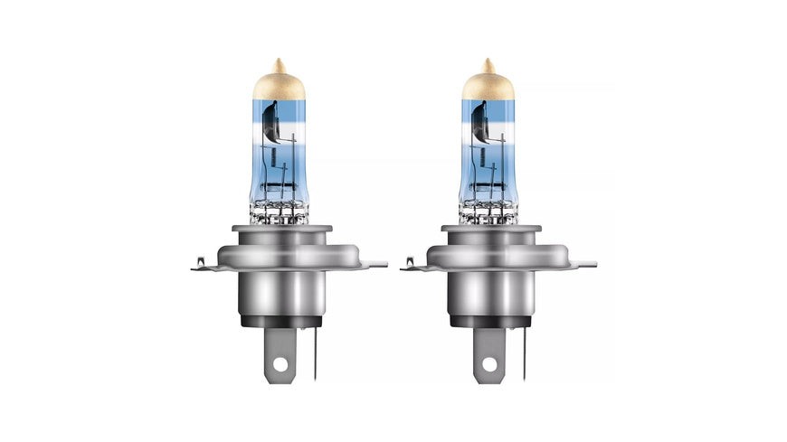 OSRAM H4-Kfz-Halogenlampe Night Breaker 220, bis zu 220 % mehr Helligkeit, 150 m Lichtkegel