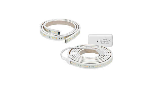 Homematic IP Smart Home Set Licht, Lightstrip, 3 m (2 + 1 m)