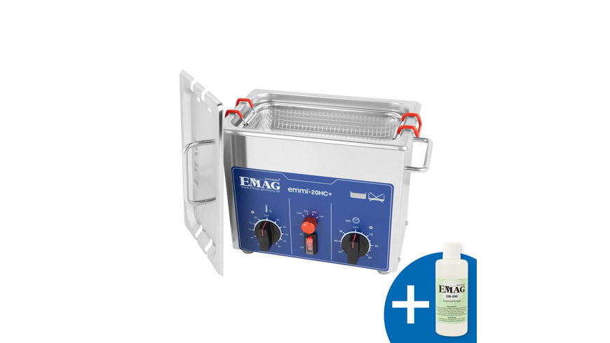 EMAG Ultraschallteilereiniger Emmi 20-HC Plus, 2,6 l, mit Heizung, mit Ultraschallreiniger EM-090