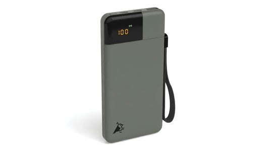 Aqiila Powerbird B10 Powerbank, 20W, 10.000 mAh, Moosgrün