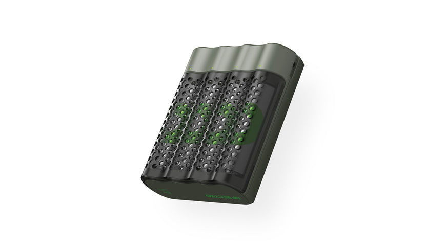 GP USB-Ladegerät M452 Micro (AAA) und Mignon (AA), inkl. 4 x RECYKO AA 2600 mAh,