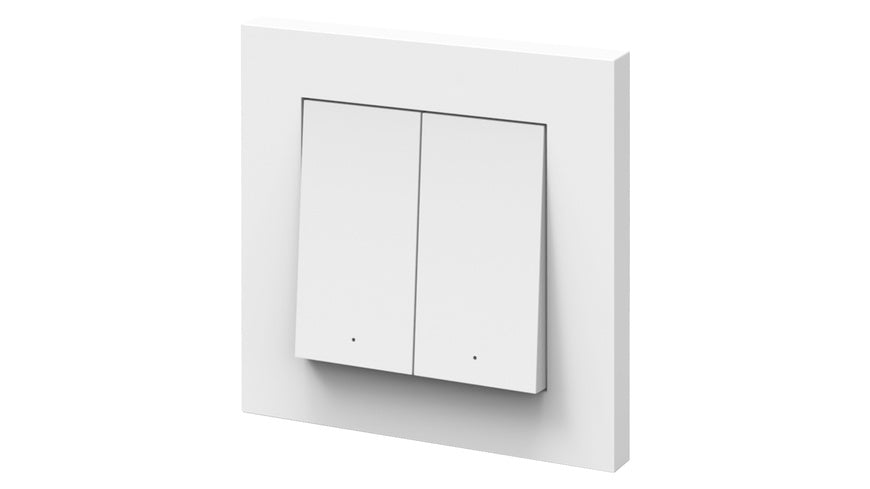 Smart + Smart Home Wall Switch, 2 Tasten, WLAN, Taster