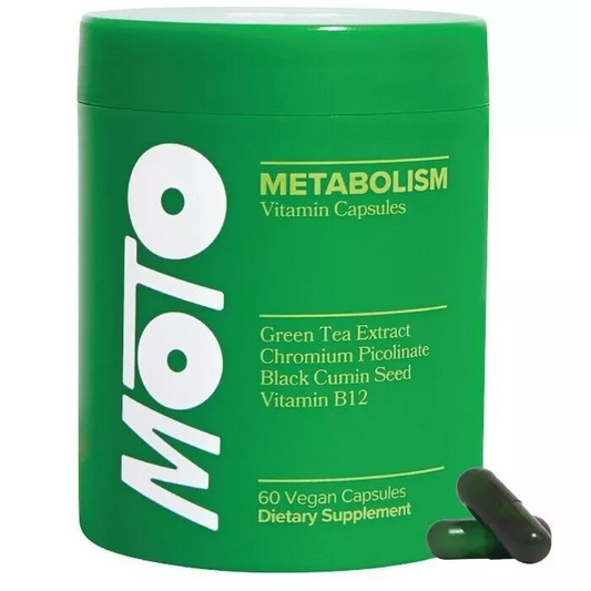 MOTO - Metabolism Boosting Capsule - Energy, Curb Cravings, Healthy Metabolism