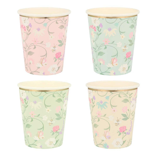 Laduree Pappbecher Blumen