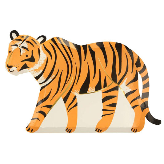 Tiger Pappteller