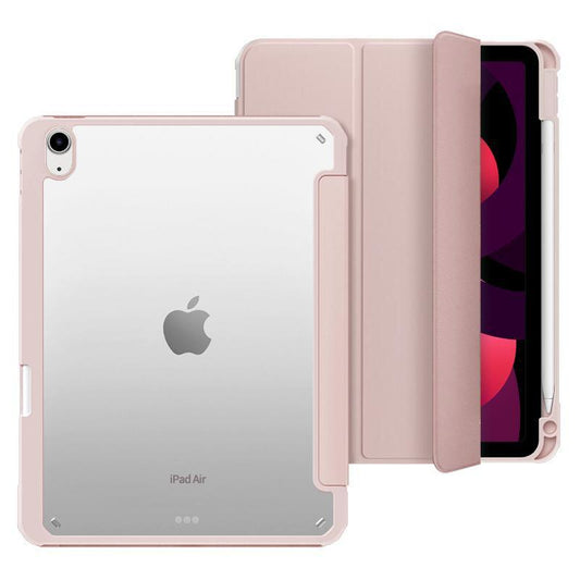 eSTUFF New York Pencil-Case für das iPad 10. Generation, 10.9" - Pink/Clear (Bulk)