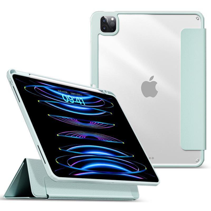 eSTUFF Boston Flip-Hülle für das Apple iPad Pro der 3. & 4. Generation, 11" - Light Green (Bulk)