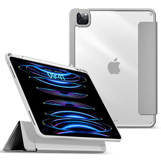 eSTUFF Boston Flip-Hülle für das Apple iPad Pro der 5. Generation, 12.9" - Grey (Bulk)