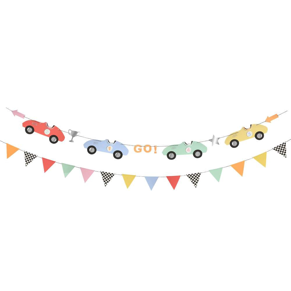 Race Car Girlande