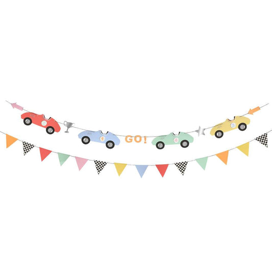 Race Car Girlande