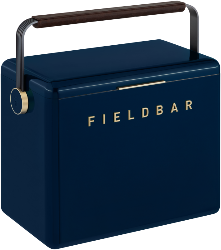 THE FIELDBAR Gin Trunk Sea Boat Blue