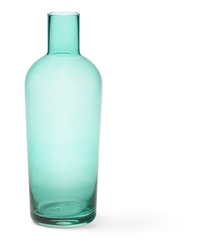 Glaskrug türkis Bitossi  25,5cm