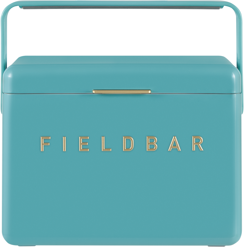 THE FIELDBAR Mini Bar Bazaruto Blue