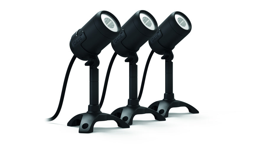 Oase LunAqua Connect  Set M, 3 Spots, Teichbeleuchtung, IP68