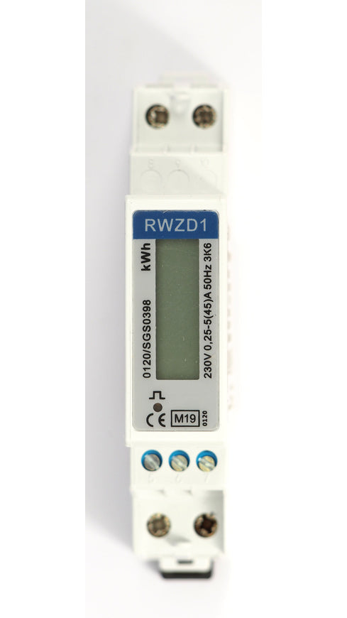 Geeichter Wechselstromzähler mit LC-Display