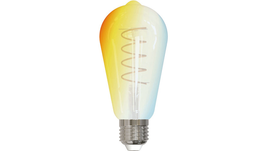 tint Smart Home Vintage Leuchtmittel, LED ST64 Retro, 4,9 W, 350 lm, E27, 64x139 mm, CCT, ZigBee
