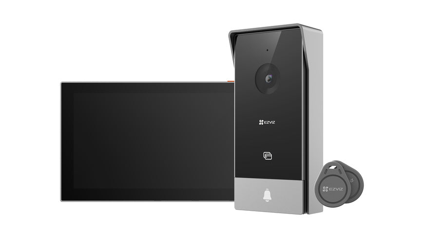 EZVIZ Smart Home Video-Türkommunikationsstation, WLAN, 7", Touch, Nachtsicht, RFID, Klingel,  HP5