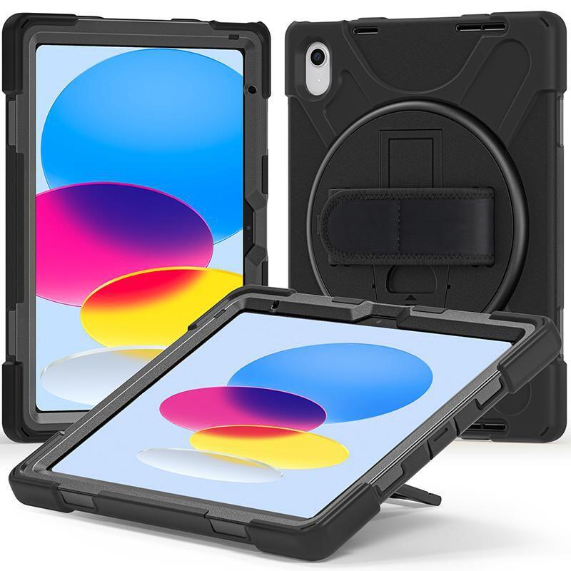 eSTUFF Austin Defender Case für das iPad der 10. Gen 2022 & 11. Gen 2025 (10.9") - Black (Bulk)