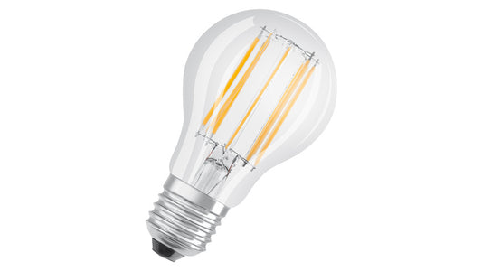 Osram LED Superstar Plus Classic A 100 Filament, 11 W, 1521 lm, E27, dimmbar, warmweiß, klar