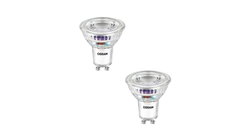 Osram LED PAR16 50 36°, 2 W, 360 lm, GU10, EEK A, warmweiß, 2er Pack