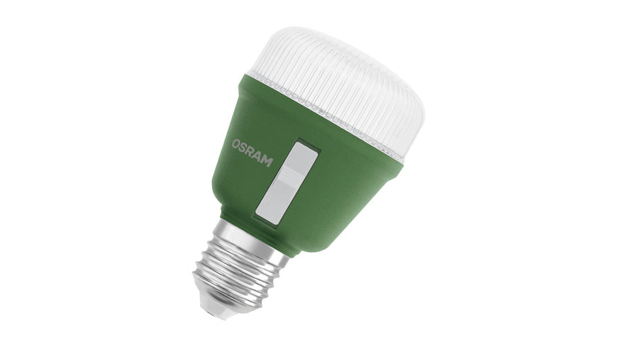 Osram 3-Lichtspektrum-Pflanzenlampe, 10 W, 330 lm, E27, klar, LED STAR GROW T 60