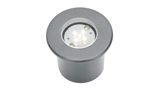 Die Bold 24V-Garten Aluminium LED Bodenbauleuchte, DC 24 V, 1 W, 3000 K