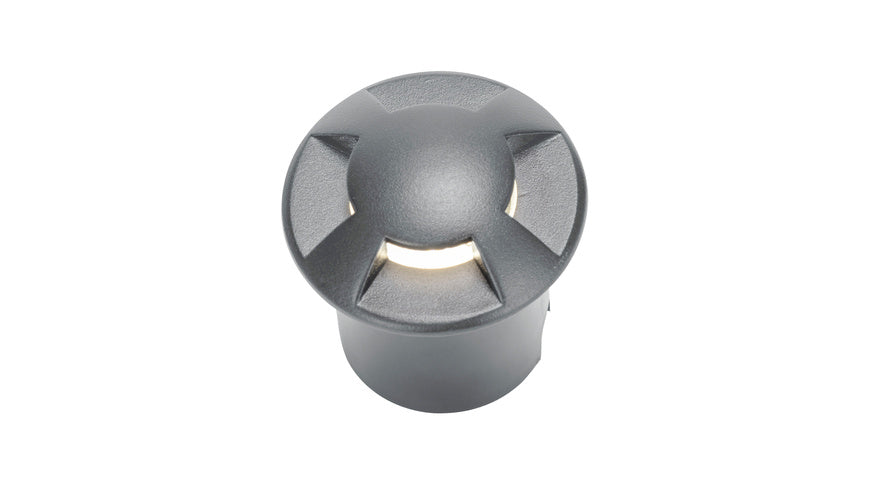 Die Bold Aluminium LED Bodenleuchte, DC 24V, 1W,3000K