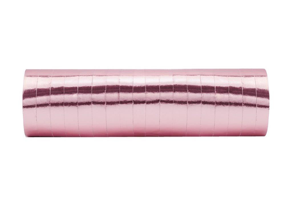 Luftschlange roségold 1 Rolle