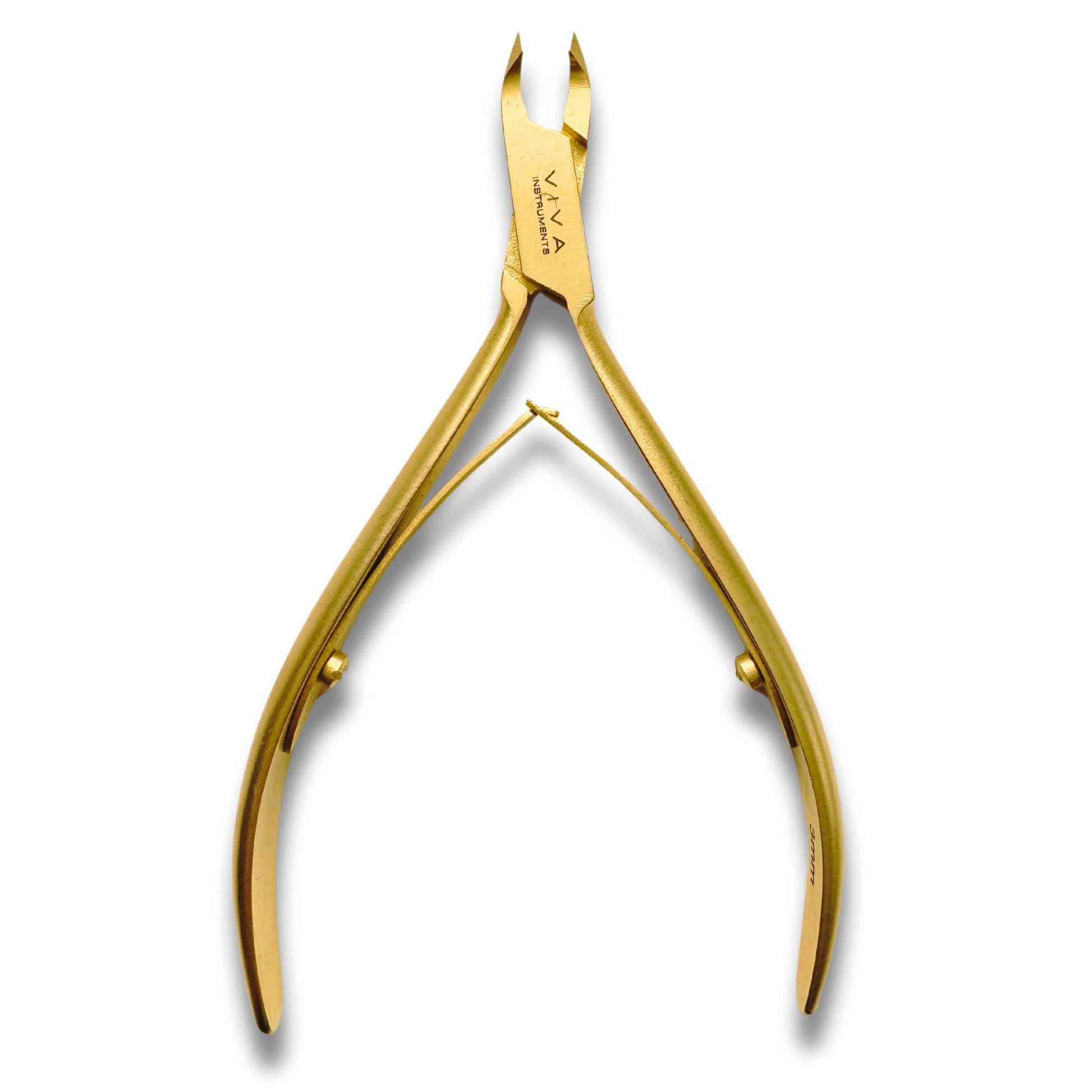 Cuticle Nipper Gold - 3mm Double Spring