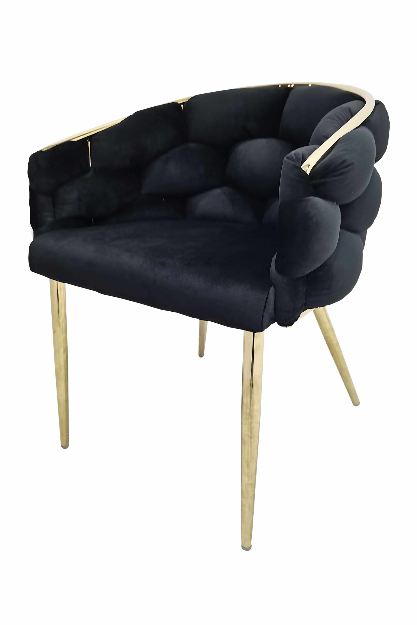 Stuhl Grace 125 2er-Set Taupe / Schwarz