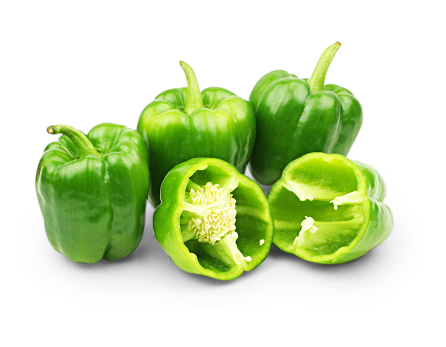 Paprika grün