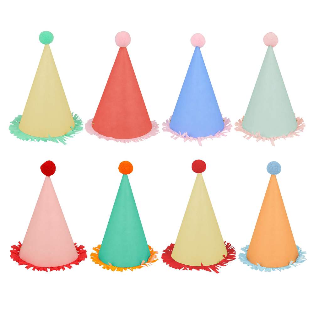 Kunterbunte Partyhüte