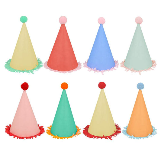 Kunterbunte Partyhüte