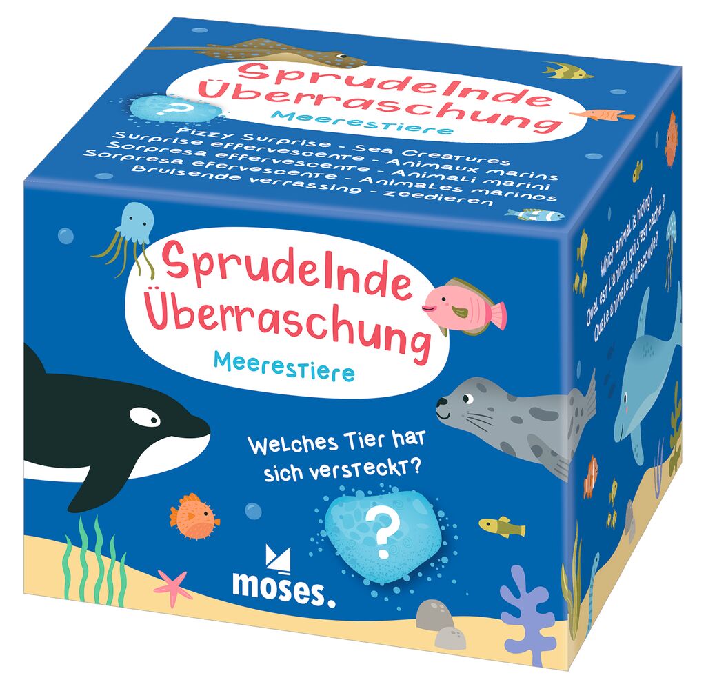 Sprudelndes Meerestier