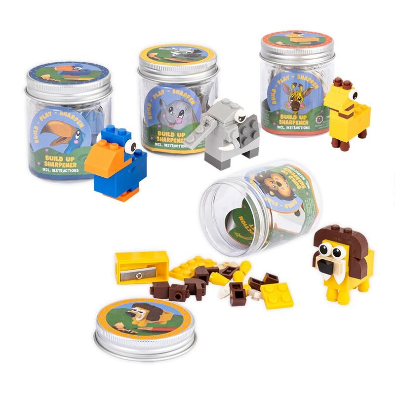 Safari Bausteine mit Anspitzer