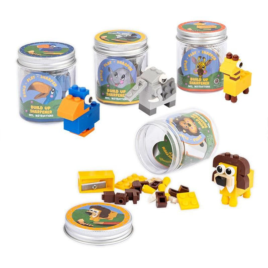 Safari Bausteine mit Anspitzer