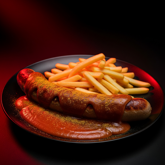 Große Currywurst „Dauerbrenner“