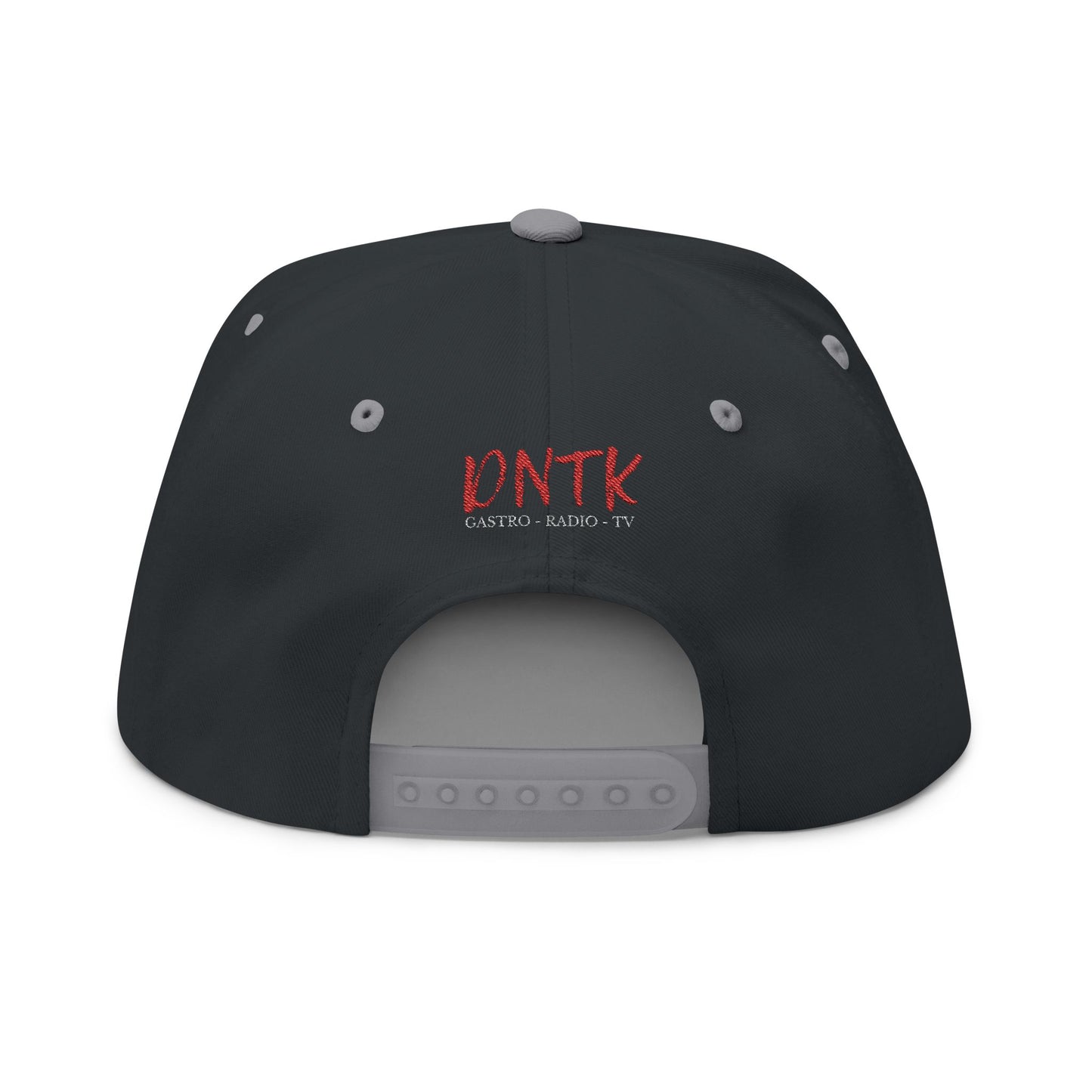 DNTK Flat Bill Cap - Gestickt