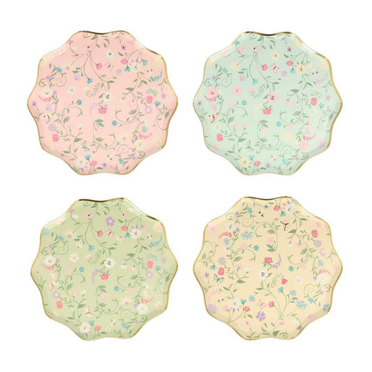 Laduree Pappteller Blumen