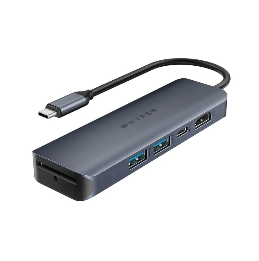 Hyper® HyperDrive EcoSmart™ Gen.2 Universal USB-C® 6-in-1 Hub w 100 W PD Power Pass-Thru