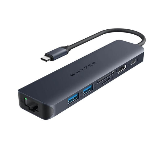 Hyper® HyperDrive EcoSmart™ Gen.2 Universal USB-C® 7-in-1 Hub w 100 W PD Power Pass-thru