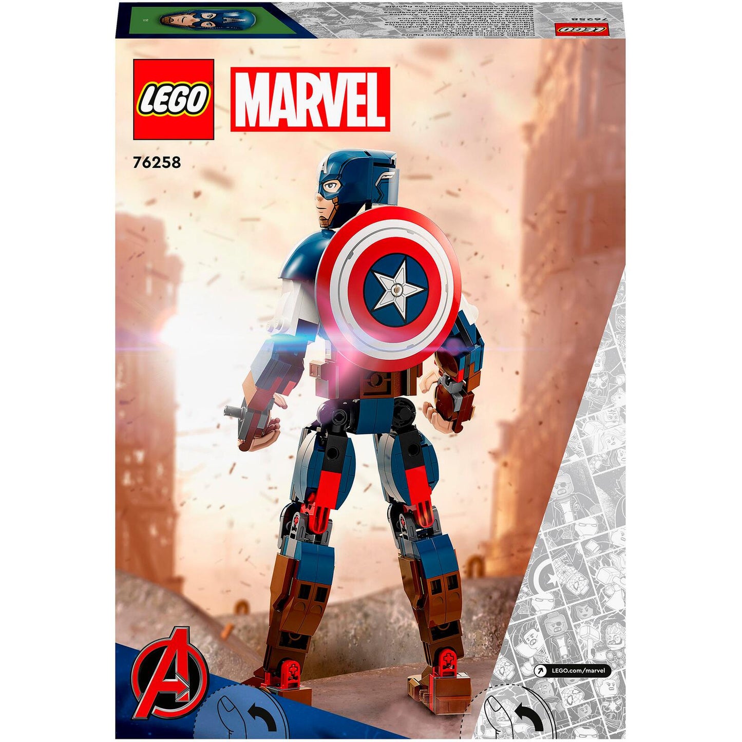 LEGO® Marvel 76258 Captain America Baufigur