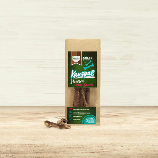 BARFER'S SNACK  - Strossen vom Lamm