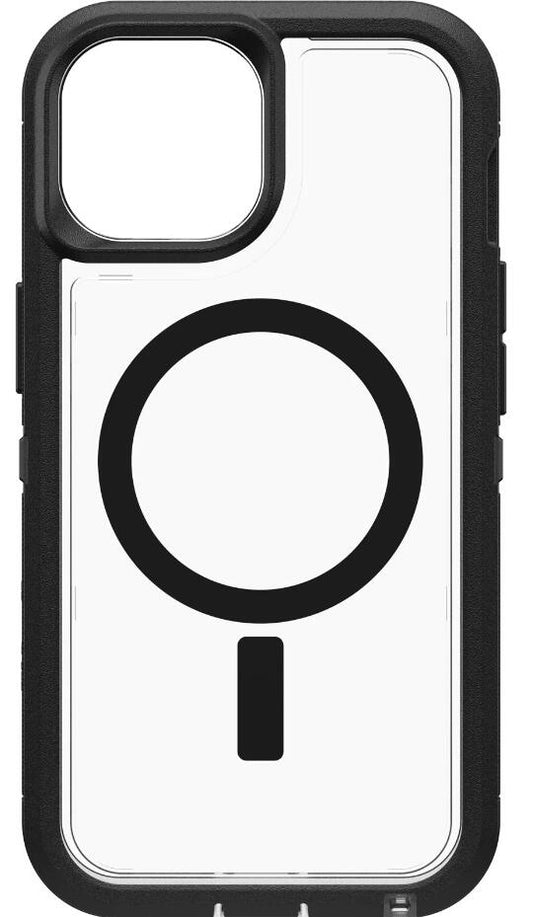OtterBox Defender Series XT für das Apple iPhone 13 / 14 / 15 / 16e - Clear/Schwarz