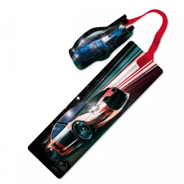 Glitter-Lesezeichen Auto