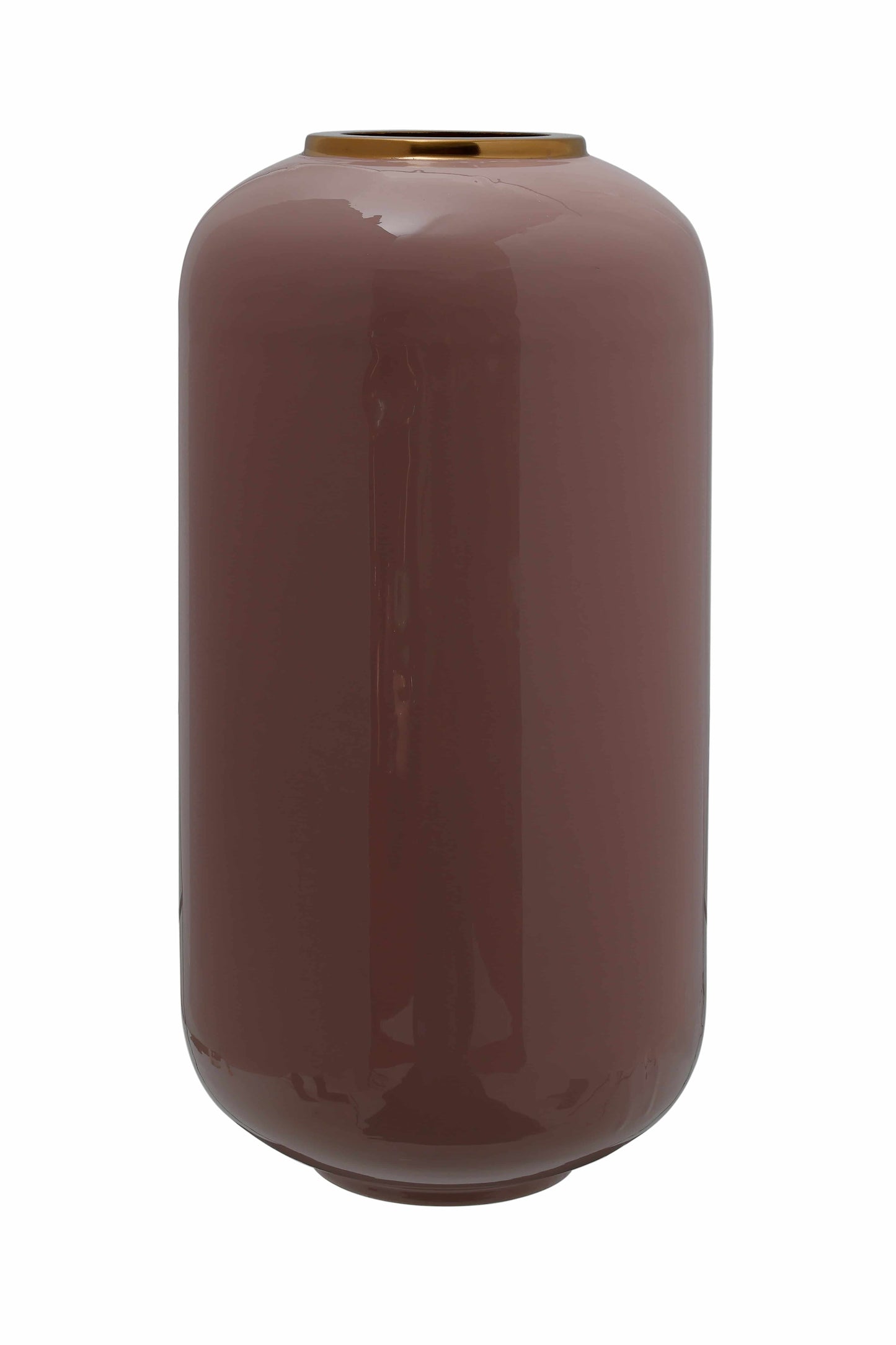 Vase Art Deco 225 Gelb / Silber