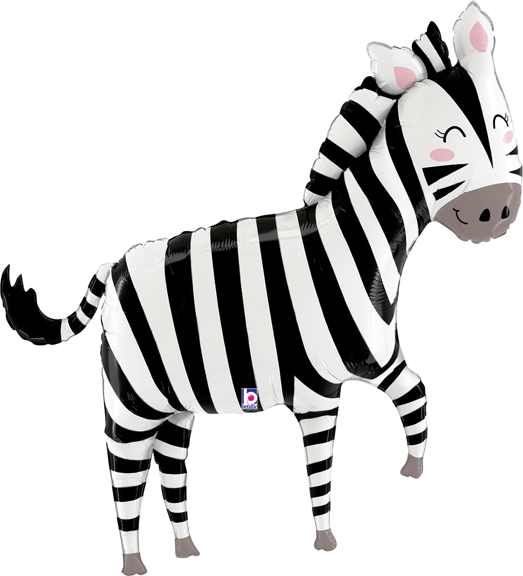 Zebra Folienballon